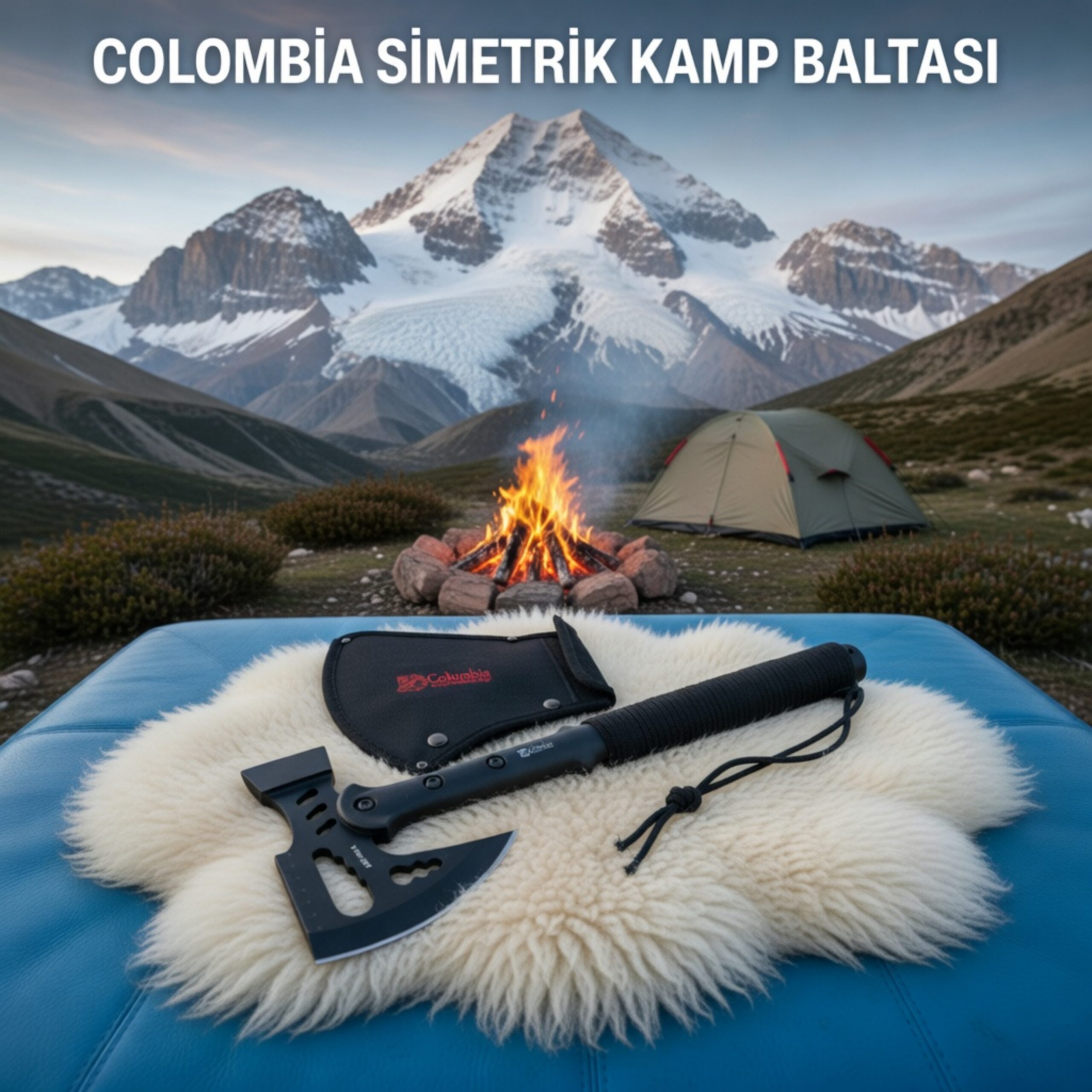 Colombia Simetrik Kamp Baltası 42 cm