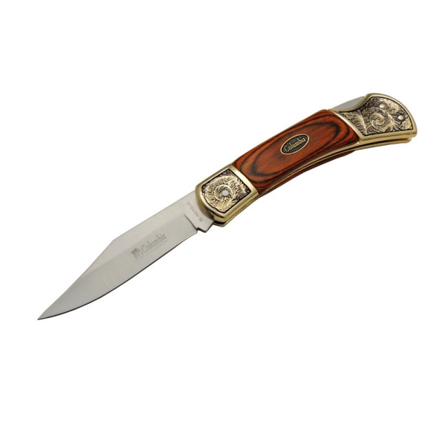 Columbia B-1010-A 18,5 cm Nakışlı Çakı