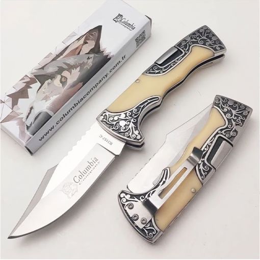Columbia B-3157-C Sedef Çakı 20,5 CM