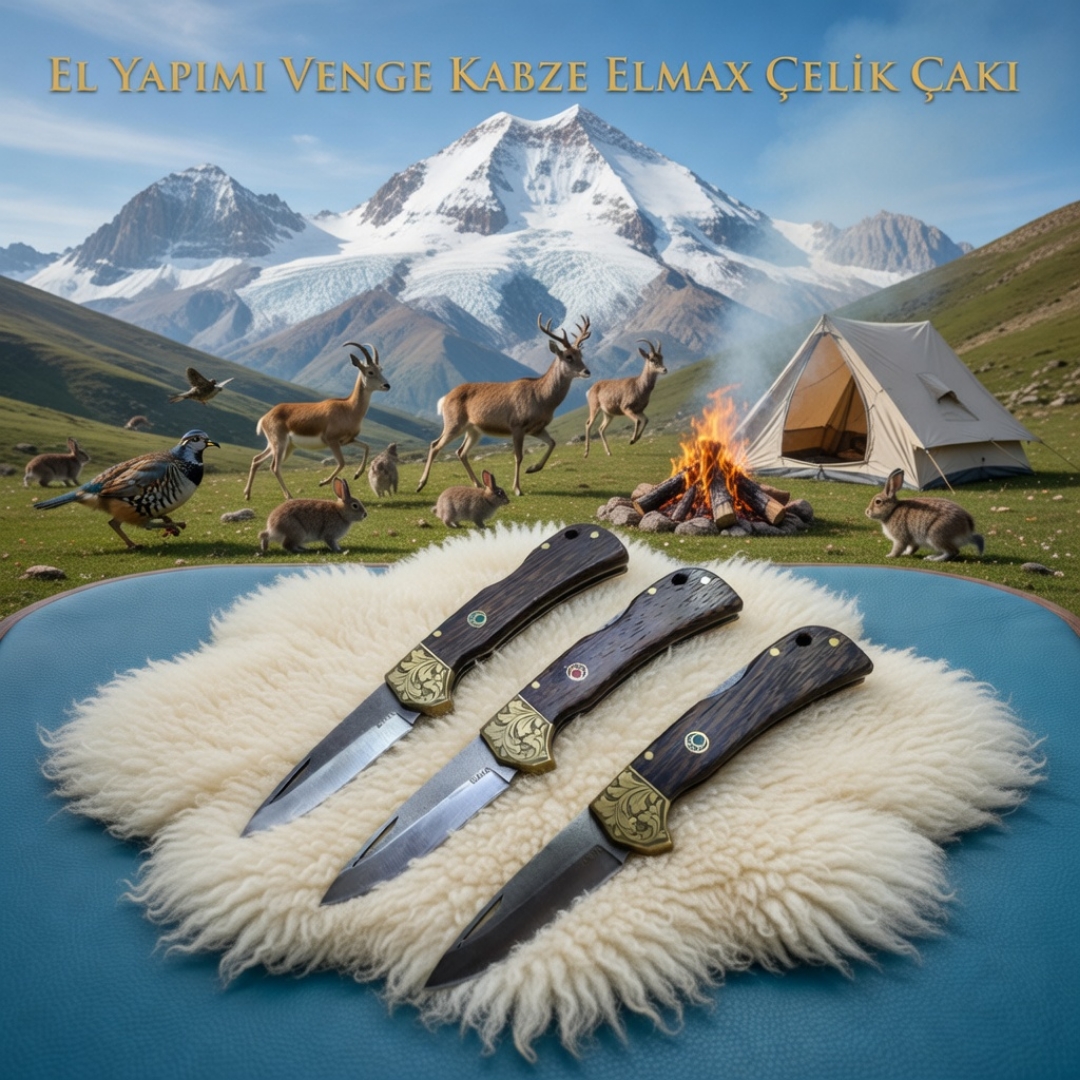 Elmax Çelik Venge Kabze Çakı 20 cm